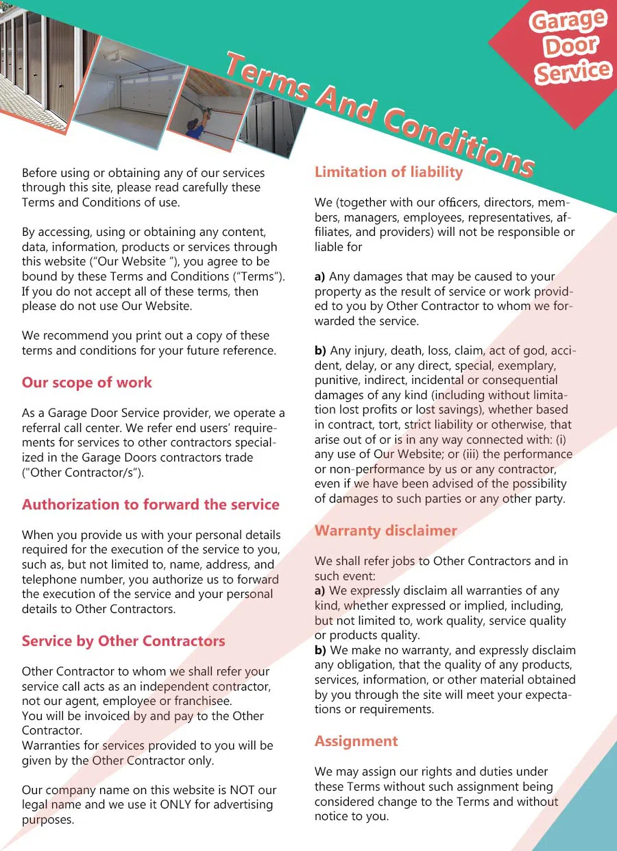 Central Garage Door Service Downey, CA 562-372-0322